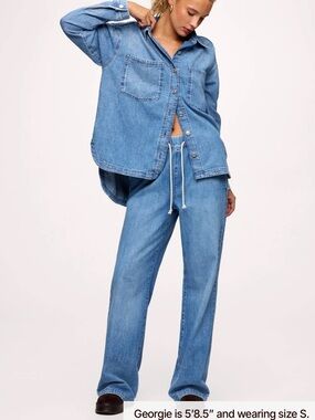 Nuuds Denim Weekend Set | Size L